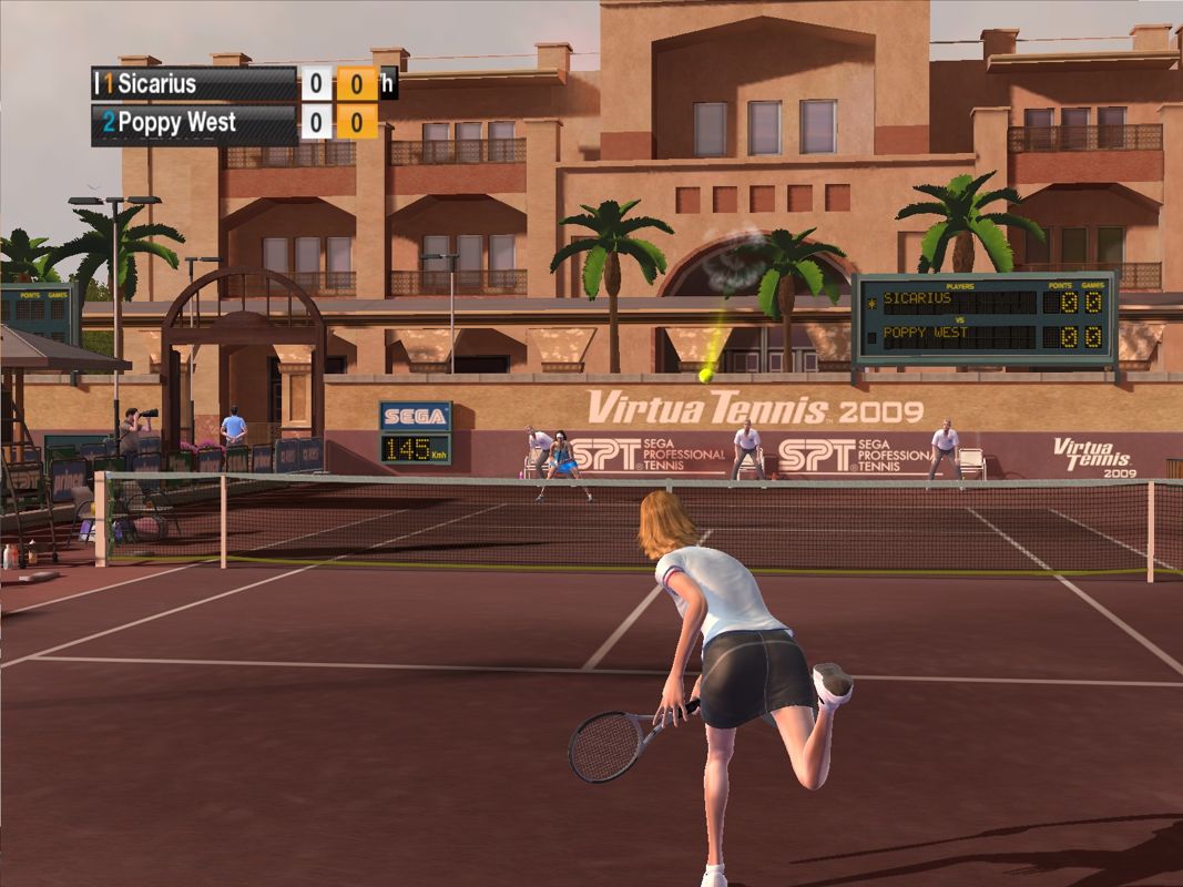Virtua Tennis 2009 screenshot 3 for Wii